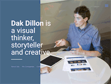 Tablet Screenshot of dakdillon.com